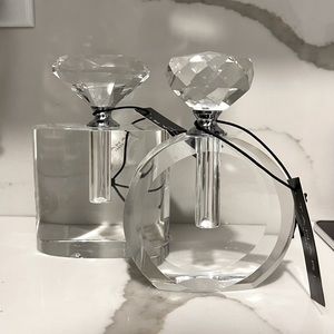 SOLD 🤍Tahari Home Glass Perfume Bottles🤍